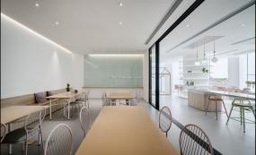 简约美发店设计装修效果图