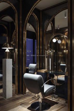 潮流美发店装潢图片