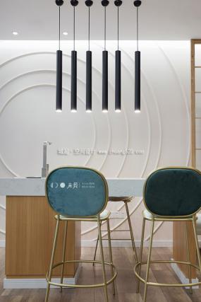 简约美发店装潢效果图