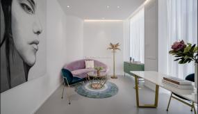 简约美发店设计装饰效果图片