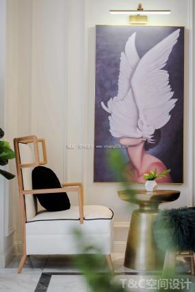 创意美发店设计装修图片