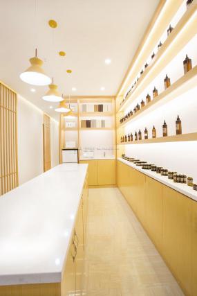 国外美发店装修效果图片