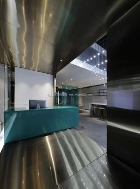 连锁美发店装潢设计效果图片