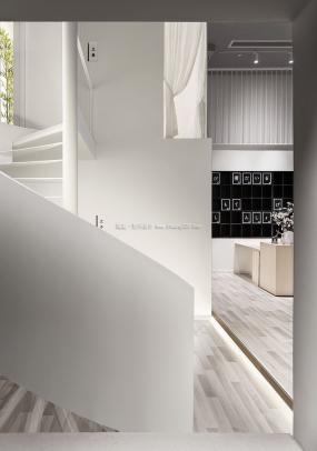 最新创意美发店装修设计效果图