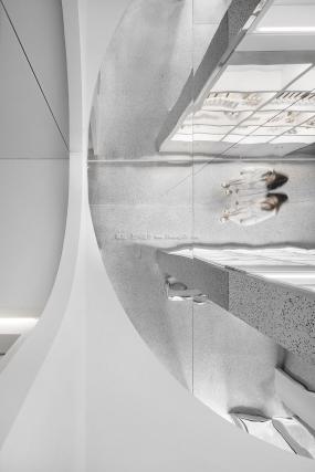 潮流美发店设计装潢图片