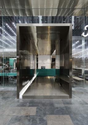 最新连锁美发店装修设计效果图