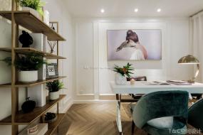 创意美发店装潢设计效果图片