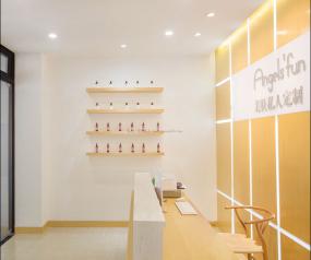 国外美发店装修高清效果图