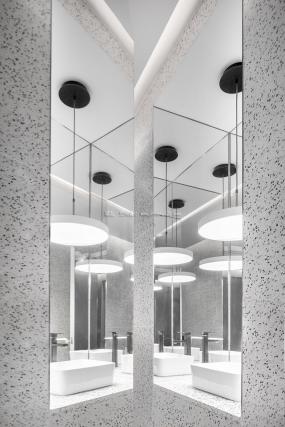 潮流美发店设计装饰图