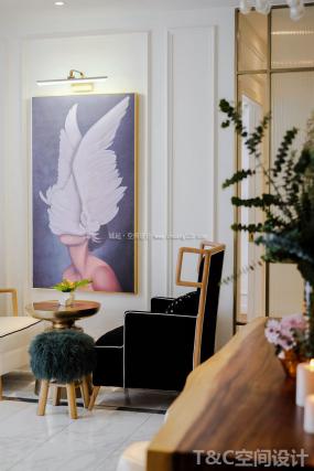 创意美发店设计装饰效果图