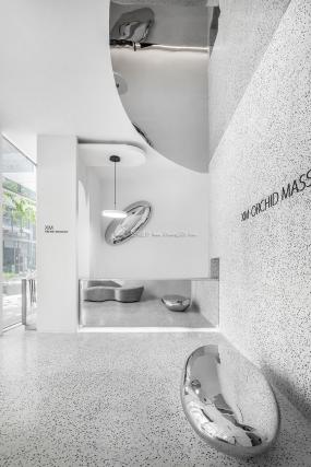 潮流美发店设计效果图