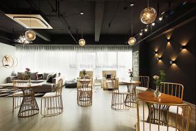 最新国外美发店装修设计效果图