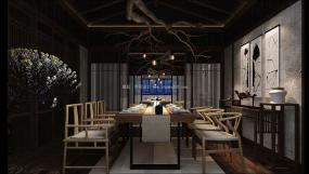 私人会所装潢效果图