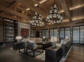 休闲会所设计装饰效果图