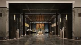 理疗会所装潢设计效果图片