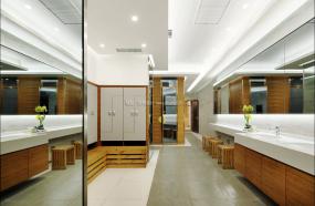 女子养生会所设计装潢图片