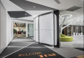 招商办公室装潢设计效果图片