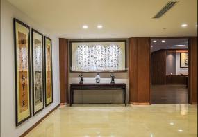 招商办公室装潢效果图片