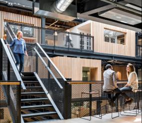 科技办公室装修效果图片