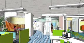 IT办公室设计装潢图片