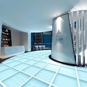 招商办公室设计装饰效果图