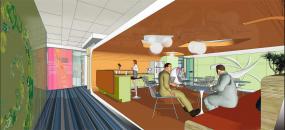 上海办公室装修装潢效果图