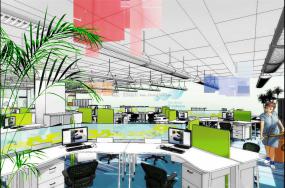 上海办公室装潢图片