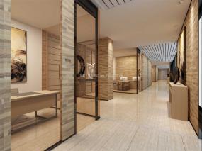 IT办公室装修设计效果图