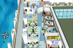 上海办公室装修实景图片