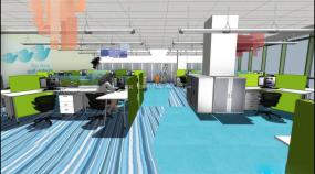 上海办公室装修高清效果图