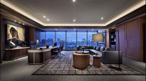 工业办公室设计装饰图