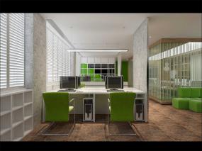 IT办公室装饰效果图片