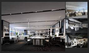 上海办公室设计效果图