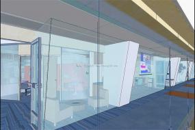 最新上海办公室装饰效果图