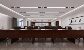 招商办公室装饰设计效果图片