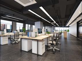 重庆办公室装修实物图片