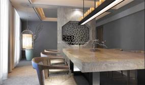 工业办公室装饰效果图