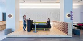 松江办公室装修高清图片