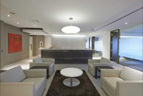 香港办公室装修装潢效果图