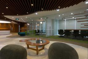 智能办公室设计装饰效果图