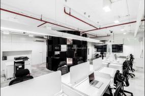 香港办公室装修效果图