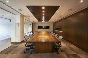 香港办公室装潢效果图