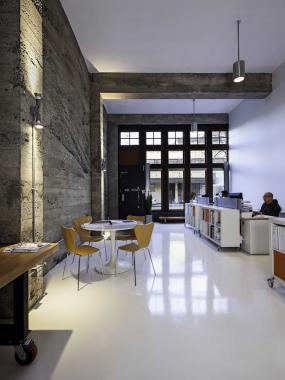 智能办公室装修装潢效果图