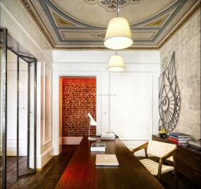 最新极简办公室装修设计效果图