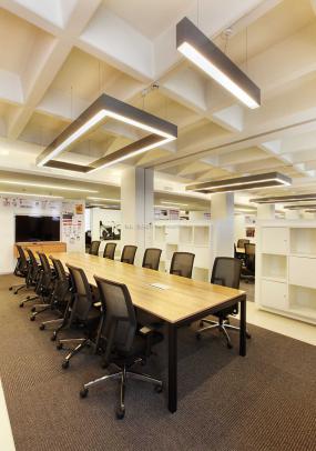 日式办公室设计装饰图