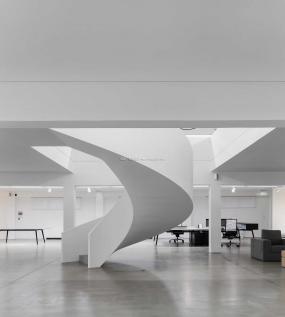 高端日式办公室装修效果图