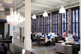 金山办公室装修设计效果图片