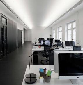 高档物流办公室装修效果图