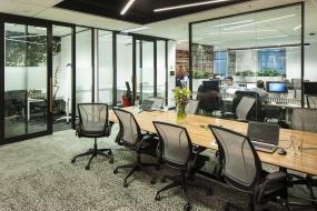 贸易办公室装饰设计效果图