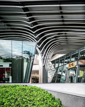 贸易办公室装修装潢效果图